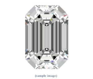 Emerald Lab-Grown Diamond IGI certified 8.03 carat D color VS1 Clarity